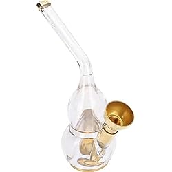 Filtro De Agua Vintage Mini Pipa de Agua para cachimba de Doble propósito, Pipa de Agua para Pipa de Agua Mini Pipa de Humo Pipa de Agua filtrada Pipas de Fumar Vintage extraíbles