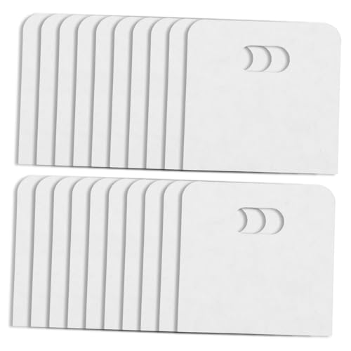 ABOOFAN 200pcs Vertical Blinds Repair Tabs Adhesive Fixers for Vertical Blinds Accessories Easy Installation for Slats Replacement Essential Repair Kit