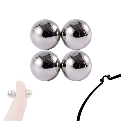 Magnetic Fake Piercing Jewelry – Non-Piercing Stainless Steel Body Jewelry for Ear, Nose, Lip, Nipple – For Adults Only – Not a Toy