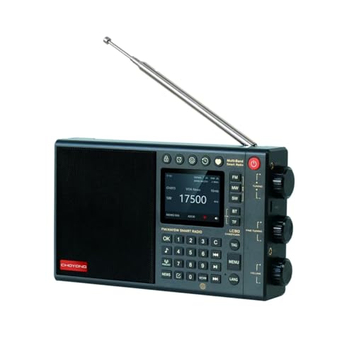 CHOYONG LC90 Internet Radio Professional Multi-Functional SmartMulti-Band WIFI/4G Global Version choyoung Portable Radio FM/LW/MW/SW/SSB Shortwave Radio Bluetooth,TFCard,All World Radios (Navy Blue)