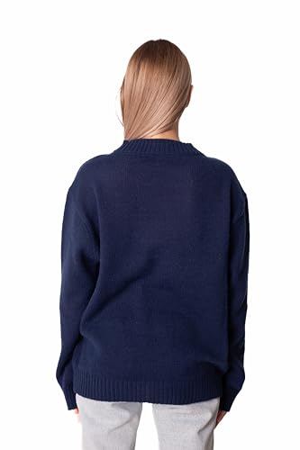 Madore Blue Soft Oversized American Flag Sweater Women 4th of July 2024 USA Outfits Plus Fourth3