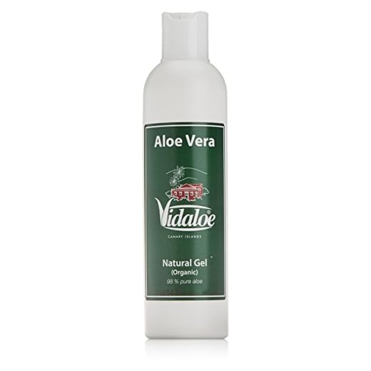 Vidaloe Gel puro Natural Orgánico (98% puro Aloe Vera de Fuerteventura) 250ml