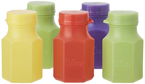 Preisvergleich Produktbild Partygeschenke - Mini-Party-Seifenblasen - 5er-Pack, Verschiedene