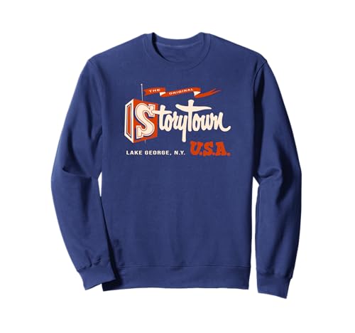 Storytown USA Old School 80s T-shirt rétro New York Theme Park Sweatshirt
