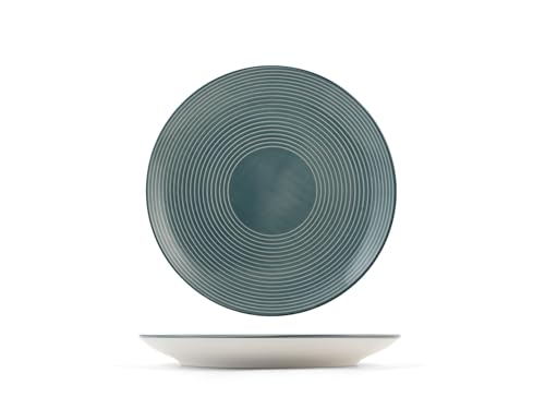 Service de table en porcelaine H&H fini les assiettes fragiles avec le set Echo octane - 5