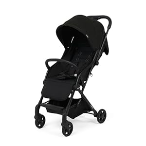 Explorer Compact Stroller, Lightweight Everyday Buggy only 5.6kg, One Hand Fold, from Birth up to 3 Years (15kg), Noir