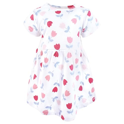 Image of Hudson Baby Girl's Cotton Dresses