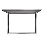 RecPro Concession Stand Serving Window Door – Concession Awning Door for Food Trucks Glass not included (36″ x 36″) | Made in America