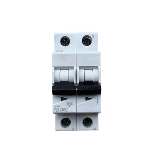 Disjoncteur miniature PL9-C40/2 protégeant les circuits contre les surcharges