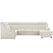 Produktbild Cavadore Wohnlandschaft Beata mit Relaxfunktion / Sofa U-Form,Mikrofaser beige, 315 x 98 x 211 cm