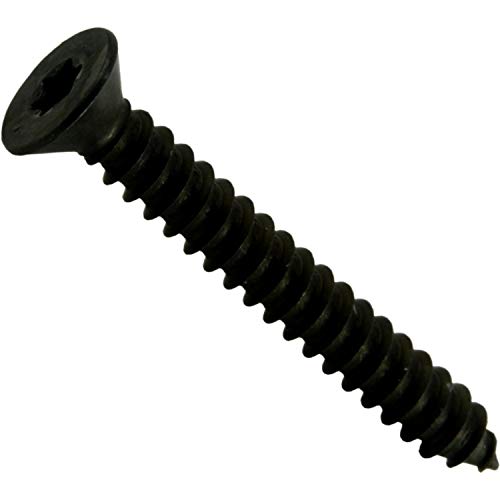 Tornillos de chapa negros con sistema de cierre código 502072
