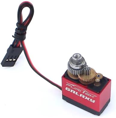 Furitek Galaxy High Torque, Aluminum Case Titanium Gear Digital Micro Servo for 1/18 1/24 RC Crawler and Monster Truck with Aluminum Servo Horn - HELIDIRECT
