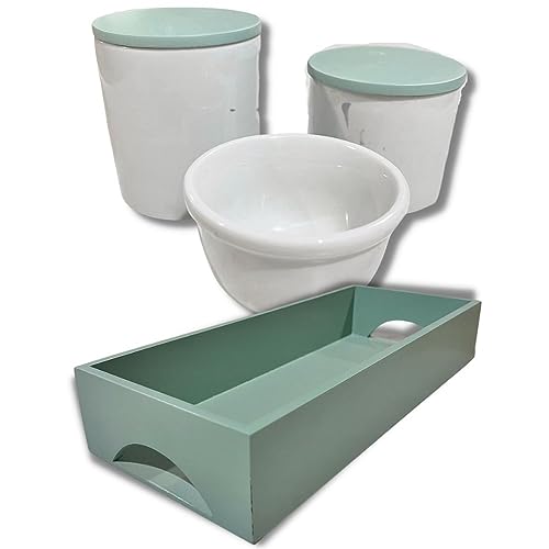 Kit Higiene bebe em porcelana