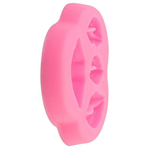 Molde para hornear en forma de labios de silicona miniatura 5