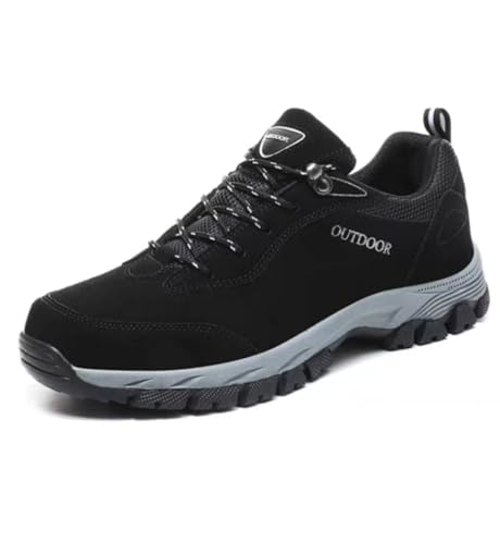 Teresad Shoes Men Comfortable Waterproof Orthopedic Walking Hiking Shoes