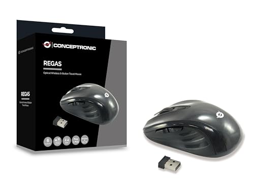 CONCEPTRONIC CLLM5BTRVWL Souris de Voyage sans Fil 6 Boutons
