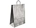 Liderpapel Bolsa Kraft Plata asa retorcida 270x120x360 mm (25 Unidades)