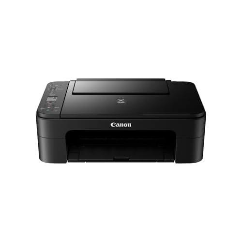 Canon PIXMA TS3350 Drucker Farbtintenstrahl Multifunktionsgerät DIN A4 (Scanner, Kopierer, 4.800 x 1.200 dpi, WLAN, USB, Apple AirPrint, PIXMA Cloud-Link), schwarz