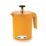 Snips - Montalatte Manuale Cremix 500ml, Cappuccinatore Monta Latte Cappuccino e Caffè, Schiuma Latte anche 100% Vegetale, Frullino Montalatte a Mano Facile e Veloce, 10x14,5x15,3 Made in Italy, Crema