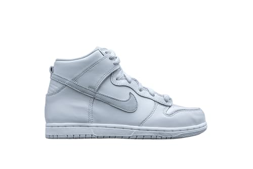Nike Youth Dunk High GS Vast Grey, White/Vast Grey, 6Y