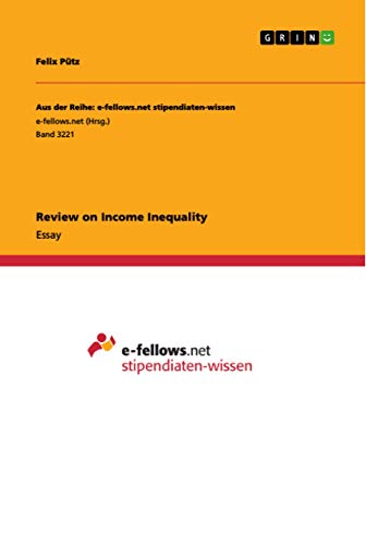 Review on Income Inequality