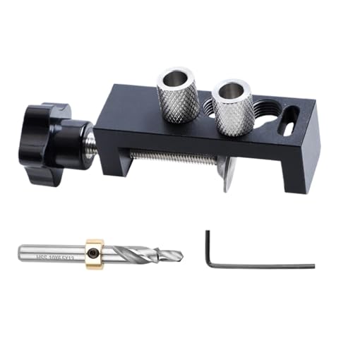 Guide de forage à double trou pour aligner vos fixations sur profilés alu sans dévier
