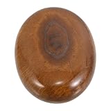 SAFIGLE Pietre Quarzo Naturale Lucidate Forma Sapone per Massaggio Spa Pietre Calde per Corpo e Relax con Adatto Grip Palmare per Massaggi con Oli Essenziali e Cristalloterapia