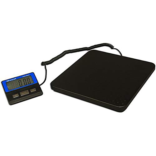 Brecknell Slim Heavy Duty Digital Shipping Postal Scale For Packages | 150 Lb Capacity | Battery Operated Portal Scale #TOP5