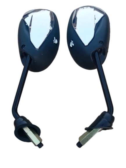 Neemo rear view mirror for TVS Jupiter ZX scooty some Chrome