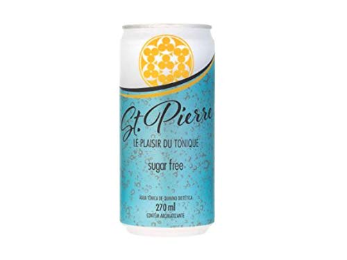 Agua Tonica St Pierre Sugar Free Lata 270 Ml ST PIERRE Sabor 270Ml