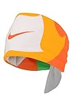 Talla única. Nike AC0339 – Bandana unisex de gran calidad, para usar como banda para el cabello, con el logo Nike en forma de bigote talla única Orange/Yellow/Green/White