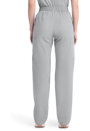 Image of Dickies EDS Signature Scrubs for Women, Elastic Waist Pull-On Cargo Pants for Women in Soft Brushed Poplin - 86106