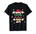 Family Christmas 2023 Matching Squad Santa Elf Funny T-Shirt
