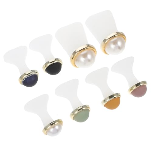 Didiseaon Silicone Toe Separators Toe Spacer Set 8pcs Pedicure Separator for Nail Art Relief Pressure