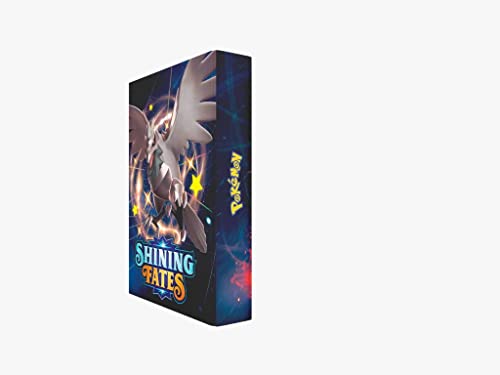 Álbum Pasta tipo Fichário compatível com Cards Pokémon - Shining Fates (Destinos Brilhantes) e Chari