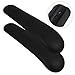 TEHAUX 2pcs Office Chair Armrest Pads Comfortable Pu Replacement Armrests for Gaming and Office Chairs Ergonomic Design Easy to Install and Adjust