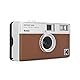 KODAK EKTAR H35 Filmkamera mit mittlerem Format, 35 mm, wiederverwendbar, ohne Fokus, leicht, einfach zu bedienen (braun) (Film und AAA-Batterie sind Nicht im Lieferumfang enthalten)