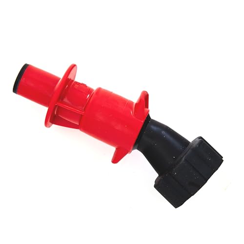 BW© Boquilla 'Smart' con protección antigoteo para bidón de combustible Proper, bidón de gasolina de metal, 2 litros, fabricado en Europa