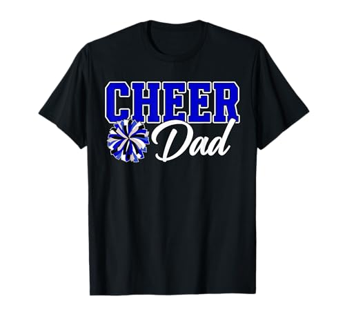 Cheer Dad Funny Father's Day Cheerleader Squad Daddy Men T-Shirt