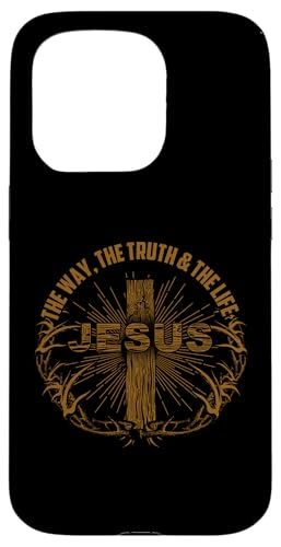 Jusus The Way The Truth The Life Tshirt Cross Shirt �X�}�z�P�[�X iPhone 15 Pro �p
