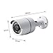 Night Watch Security 1 Pack Analog HD 1080p Wired Bullet Camera (White, Camera Only, Compatible with Night Owl DVRs)