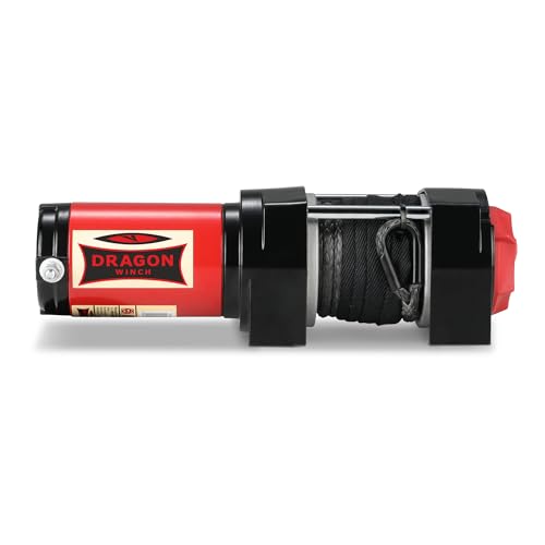 Verricello Elettrico 12V 4000 lbs / 1814 kg DRAGON WINCH