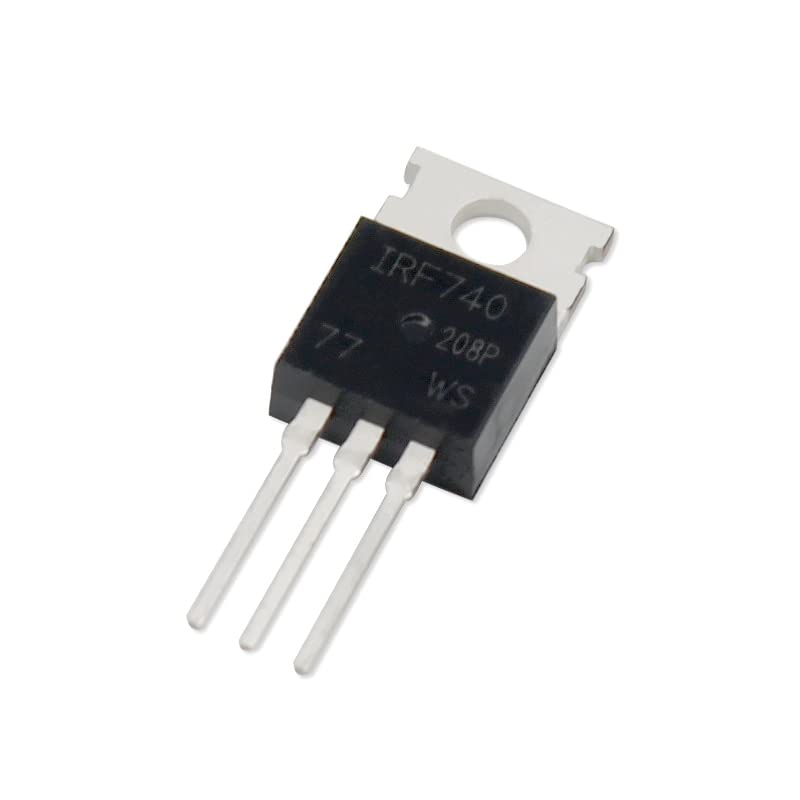 Transistoren-Transistoren-Set, Transistoren, 5 Stück, IRF740 Transistor 740 IRF740PBF TO220 MOSFET MOSFT FETs 400 V 10 A TO-220 Feldeffekttransistoren Set Elektronische Komponente
