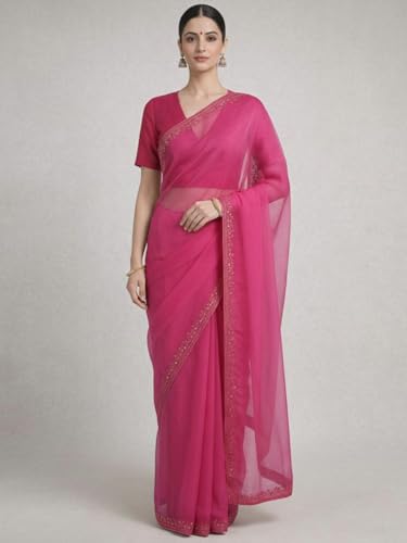 Image of Thevasa Women's Dupion Raw Silk Divine Depth Blouse