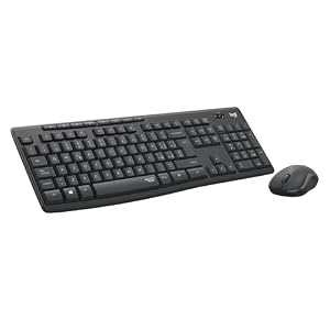 Logitech MK295 Silent Wireless Combo tastiera e mouse