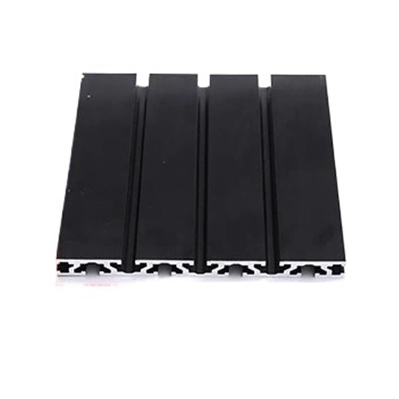 1PC czarny 15180 profil aluminiowy wytłaczany 100mm-570mm długość części CNC anodowana szyna liniowa dla majsterkowiczów stół warsztatowy drukarki 3D(200mm)