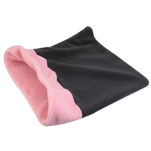 Fukamou Hundeschlafsack - Langlebiges, Verstaubares Haustier-Schlafbett, Bequem, Waschbar,Welpen-Höhlenbett, Weiches- Fleece, Winter, Warm Für Katzen, Schlafsack, Nest, Höhlenbett