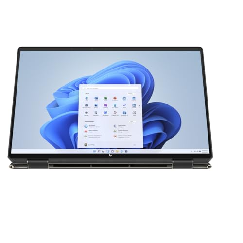 HP Spectre x360 2-in-1 Laptop | 16 3K+ Touchscreen | Intel Core i7-1360P | 16 GB DDR4 RAM | 512 GB SSD | Intel Arc A370M | Windows 11 | QWERTZ | Schwarz | inkl. HP MPP 2.0 Tilt Pen