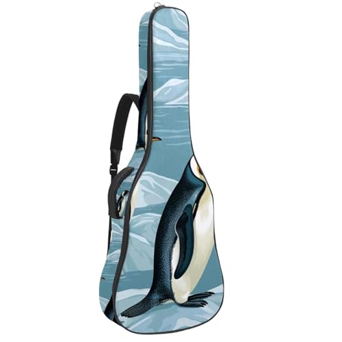 Sac pour guitare acoustique étanche housse 41 pouces multi-poches