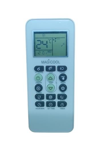 Image of Ac Remote Control Compatible For Whirlpool Ac Remote For Split & Window Ac (Model 6), Multicolour